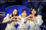 AKB「山内！」チーム8「小栗！」NMB「山本梅山！」HKT「運上！」STU「瀧野！」SKE「え、えーと」