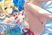 【FGO】水中に佇む水着ネロちゃま！！　美しいです//////