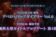 モンハンアイスボーン、「デベロッパーズダイアリー Vol.6」告知映像で謎の追加モンスターが公開