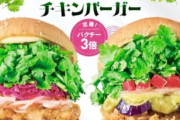 【画像】フレッシュネスバーガーさん、常軌を逸するバーガーを発売ｗｗｗｗｗ