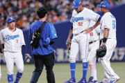 中日ライデル・マルティネス緊急降板は「臀部の張り」立浪監督が説明「本人はいける」も「我々が止めました」