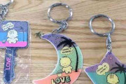 昔のキーホルダー画像を貼って懐かしむトピ