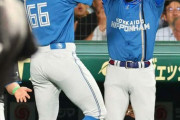 甲子園大好き日本ハム・万波が追撃の6号2ラン！新庄監督の謎ジェスチャーでピンと来た？