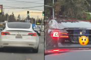 【画像】米国のテスラ車オーナー達がエンブレムを「ホンダ、トヨタ、マツダ」に交換し始める‥‥その理由とは？