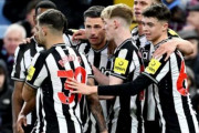 ニューカッスル、敵地でアストン・ヴィラに3発快勝！プレミアリーグ第22節