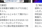 へずまりゅう｢生活保護デモ起こしてるならその足でハローワーク行け｣