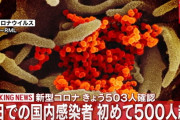 【耐えろ日本！】1日の感染者数　初の500人超に