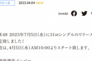 SKE48 31stシングル 7月5日リリース決定