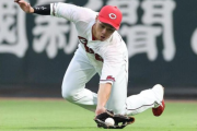 カープ中村奨成『センター守備指標』5位！←歴の割に上手すぎる件