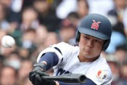 横浜高校 主将：阿部葉太　打率.455 10安打 1本 10打点 4盗塁←これwwwwwwwwwwww