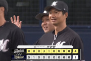 【オリックス対ロッテ23回戦】ロッテが４－１でオリックスに勝利！安田が勝ち越し打！ソトは2打席連発！唐川が５回１失点で３勝目！オリックスはV消滅