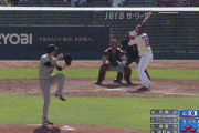【広島対巨人8回戦】広島、５回裏にマクブルームの２点タイムリーで先制！！！！！