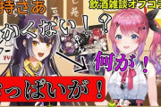 【にじさんじ】飲酒雑談オフコラボで倉持めるとの大きさに突っ込んでしまう海妹四葉