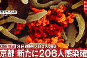 東京､206人が新型コロナに感染  沖縄では米軍基地で60人以上感染