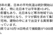 日本熊森協会が緊急声明「クマを補殺するな！メガソーラーが悪い！！」