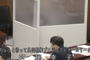 【悲報】素性不明の謎の人物が国会で発言