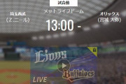 【試合実況】西武スタメン 1番セカンド外崎（2021.7.4）