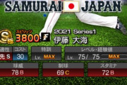 【プロスピA】伊藤、能力爆上げもまだまだ弱すぎる