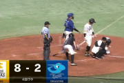 中日橋本、ソフトバンク相手に3者連続デッドボール…1アウトもとれず降板