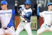 日ハム水野、北山、根本の新人王候補トリオ