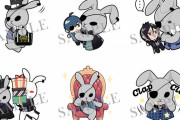 「黒執事 Black Label」枢やな先生描き下ろし"ビターラビット"LINEスタンプ登場！セバス＆シエルの姿も