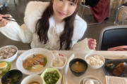 【激かわ♡♡】大食いタレント・もえのあずきさん(32)、テレ朝の社食で食いまくるwwwwwwww（画像あり）