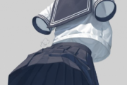 【悲報】絵師さん、セーラー服だけの絵を描く ⇒ フェミさん発狂 ⇒ フェミ「こいつソシャゲの絵師だから公式に通報して抗議しよう！」