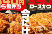 【超画像】ほっともっと「からあげ弁当100円安くするよ〜。」　お前らどうする？
