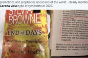 【コロナ予言者】お告げが聞こえる霊媒師が2008年に出版していた不吉な予言書が海外で話題に「2020年頃、重い肺炎が世界中に拡散する」「既知の治療法全てに対して耐性を持つ」