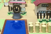 【工作】続・ポケモン赤緑のMAPを画用紙で作ってみたよ！（※画像あり）