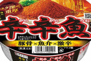 【画像】韓国人「日本で本当に激辛と呼ばれている『限定カップ麺』を韓国人が食べた結果‥」→「これ韓国人の口にぴったり」　韓国の反応