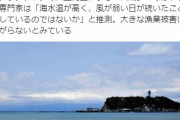 【神奈川】江ノ島周辺の海がエメラルド色に見える日が続いている模様…住民たちはビックリ