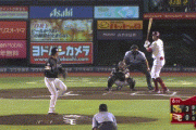 【楽天対ソフトバンク10回戦】楽天・ロメロ、第12号2ランホームラン！1点差に詰め寄る！！！！！
