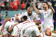チュニジア代表、前回王者フランスに1-0勝利の大金星もW杯GS敗退　フランスは終了間際にグリーズマン同点弾もVARで取り消しに