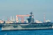 米原子力空母ジョージ・ワシントン、横須賀基地に再配備…最新鋭戦闘機F-35Cを14機程度搭載！