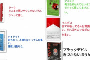 【画像】吸ってるタバコの銘柄でわかる人種作ってみたｗｗｗｗｗｗｗｗｗｗ