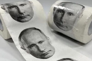 日本の輸入代行業者さん、プーチン大統領の顔が印刷されたトイレットペーパーを販売開始