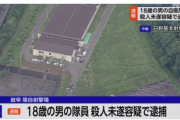 陸自射撃場で小銃発射　1人死亡1人意識不明の重体1人重傷　18歳の自衛官の男を逮捕
