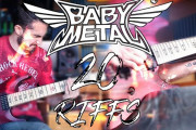 BABYMETALのリフのいいとこ取り動画