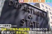 【動画】アメリカ、日本への渡航中止❓❗
