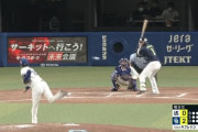 【ヤクルト】山田哲人と丸山和郁の脚で同点！
