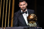 メッシ、史上最多更新8度目のバロンドール受賞！