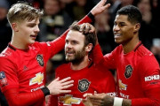 マンＵ、マタ決勝ゴールでウルブスとのFA杯再試合に辛くも勝利！ラッシュフォードが痛恨の負傷交代