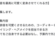 【悲報】地下アイドルのメンバー発表で見た目への誹謗中傷だらけに→運営「可愛くできる方を募集します！」
