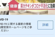 【速報】やっぱりコロナには緑茶が効くことが判明ww
