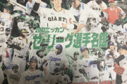 【悲報】日刊スポーツさん、選手名鑑の表紙に阪神荒木を起用