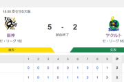 【試合結果】ヤクルト2-5阪神　奥川3回4失点　北村2号ソロ