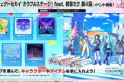 【CHUNITHM】(24/01/11)プロセカとのコラボイベントで楽曲追加！ さらにグッズキャンペーンも同時開催！