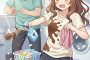 【衝撃】一通り洗濯が済んだのに旦那が麦茶をこぼして洗濯物増やした結果www