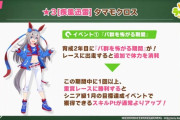 【超朗報】『ウマ娘』タマモクロスがついに実装きたあああああ！！しかも人権レベルｗｗｗｗボーナスを絞り取りにきたサイゲ！！